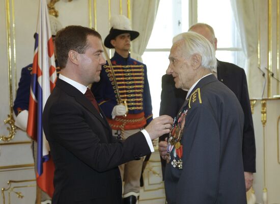 Dmitry Medvedev's visit to Slovakia: Day 2