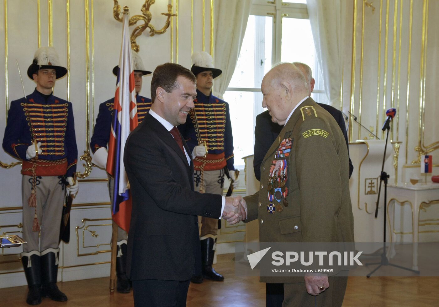 Dmitry Medvedev's visit to Slovakia: Day 2