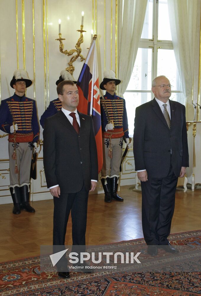 Dmitry Medvedev's visit to Slovakia: Day 2