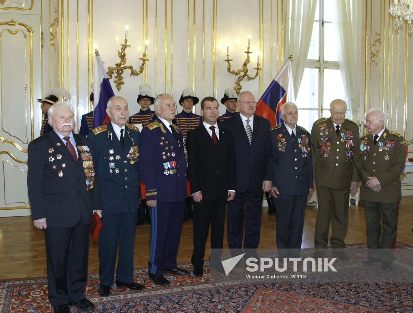 Dmitry Medvedev's visit to Slovakia. Day two