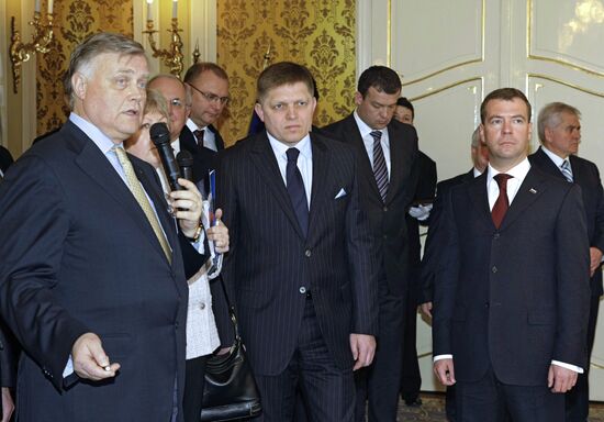 Dmitry Medvedev's visit to Slovakia: Day 2