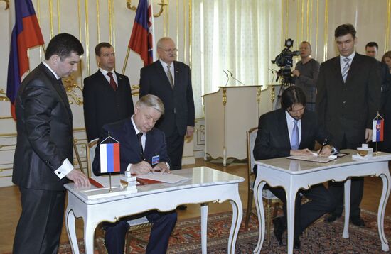 Dmitry Medvedev's visit to Slovakia: Day 2