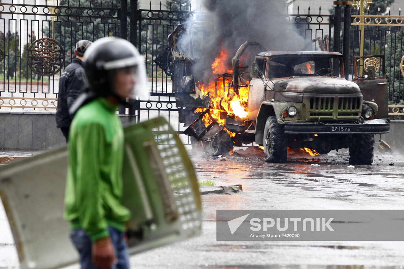 Riot in Bishkek