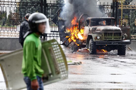 Riot in Bishkek