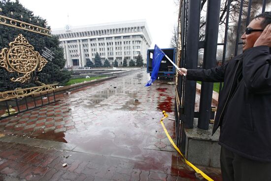 Riot in Bishkek