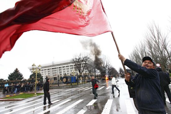 Riot in Bishkek