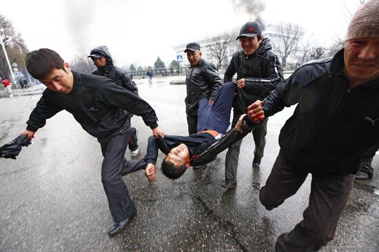 Riot in Bishkek