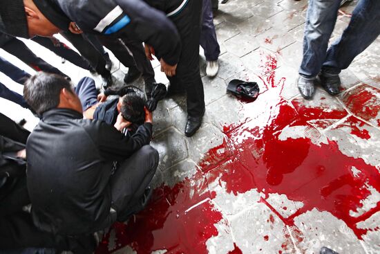 Riot in Bishkek