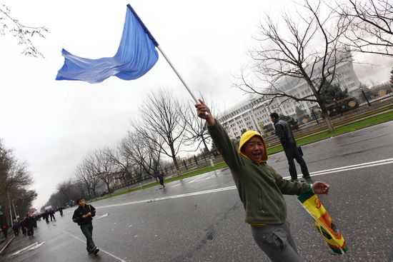 Riot in Bishkek