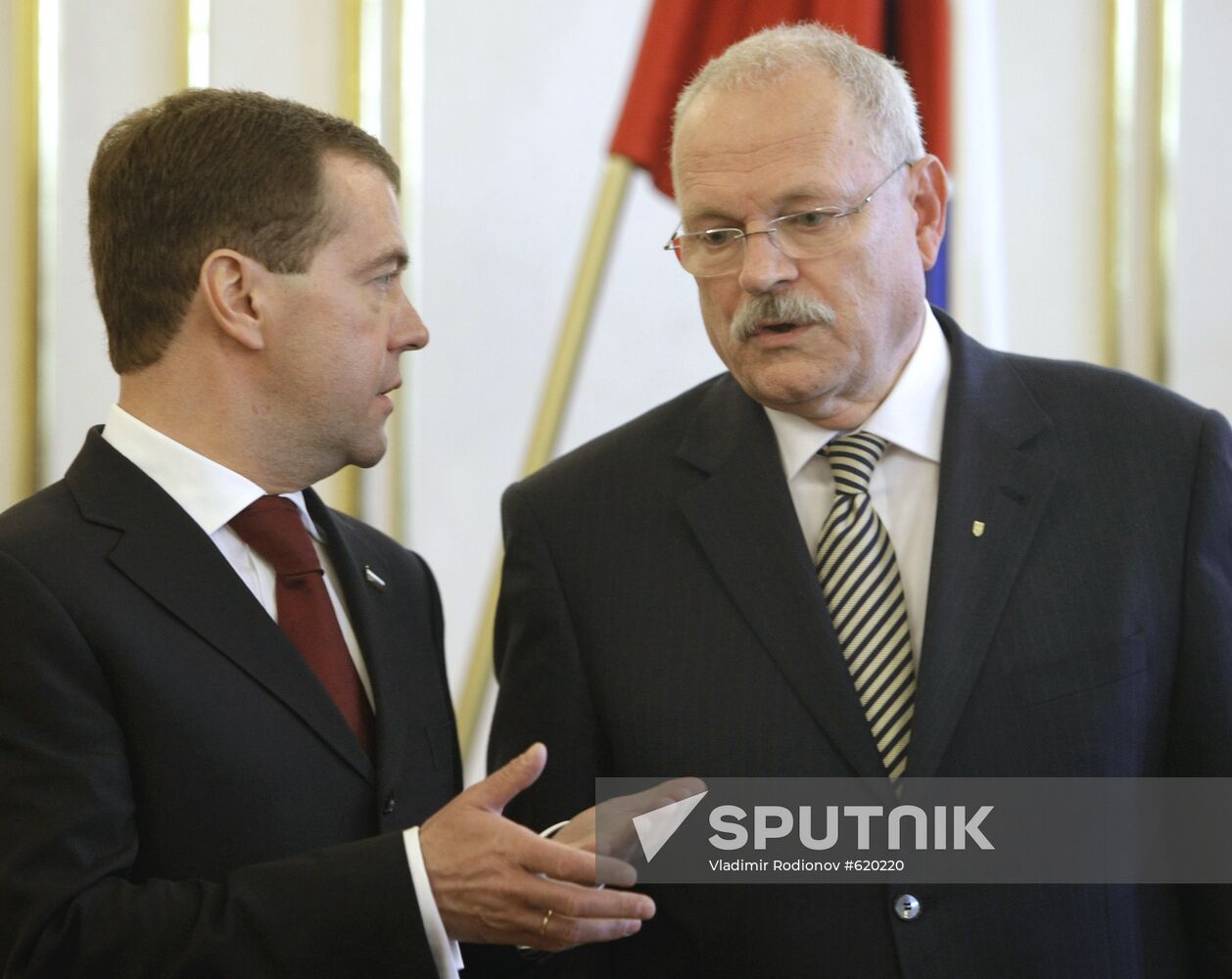 Dmitry Medvedev's visit to Slovakia: Day 2