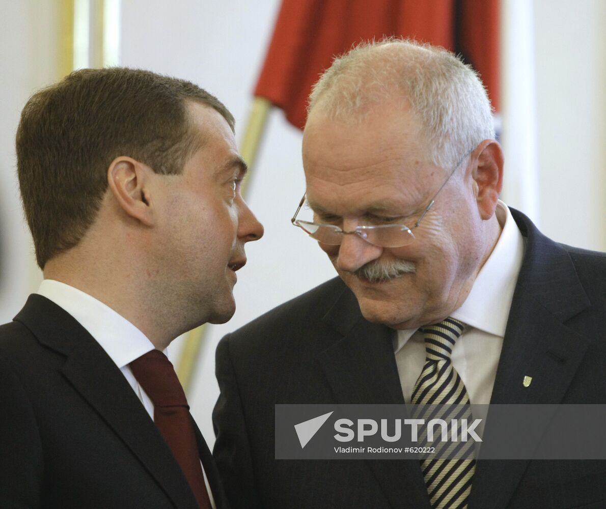 Dmitry Medvedev's visit to Slovakia: Day 2