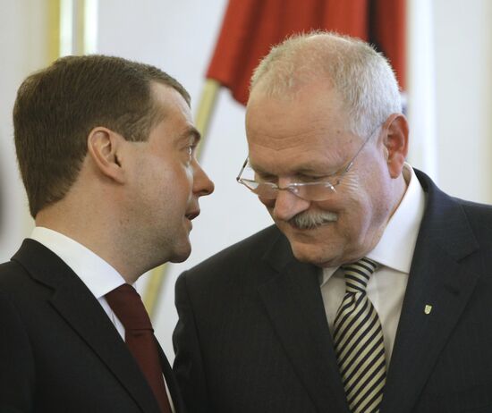 Dmitry Medvedev's visit to Slovakia: Day 2