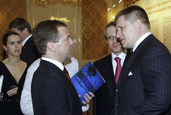 Dmitry Medvedev's visit to Slovakia: Day 2