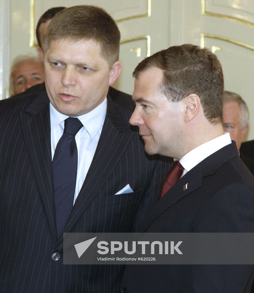 Dmitry Medvedev's visit to Slovakia: Day 2