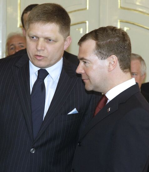 Dmitry Medvedev's visit to Slovakia: Day 2
