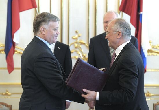 Dmitry Medvedev's visit to Slovakia: Day 2