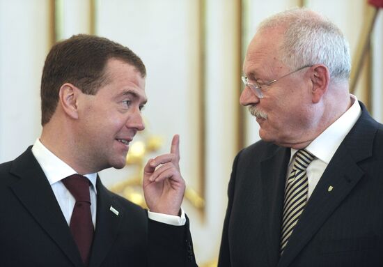 Dmitry Medvedev's visit to Slovakia: Day 2