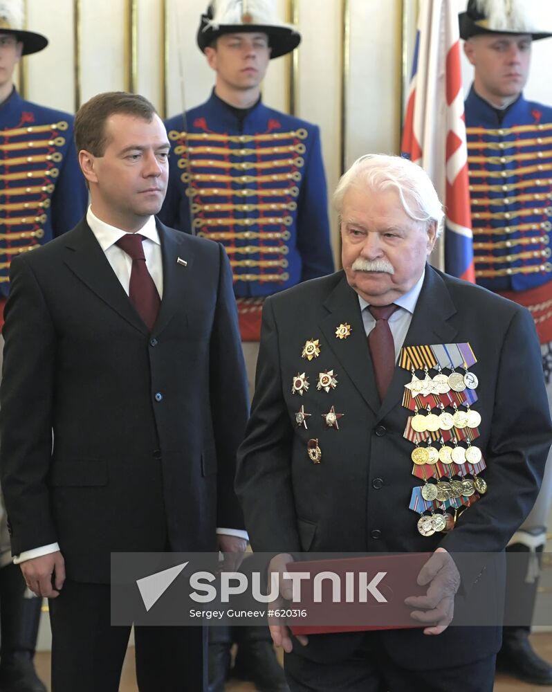 Dmitry Medvedev's visit to Slovakia: Day 2