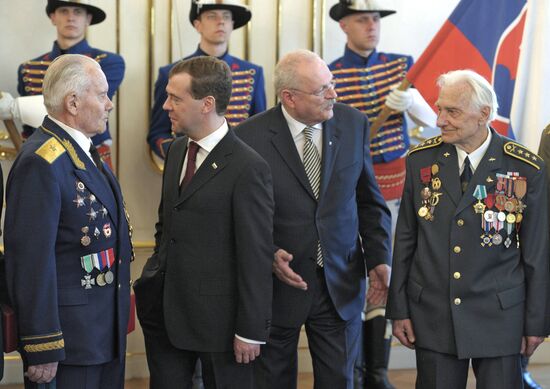 Dmitry Medvedev's visit to Slovakia: Day 2