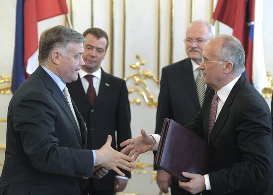 Dmitry Medvedev's visit to Slovakia: Day 2