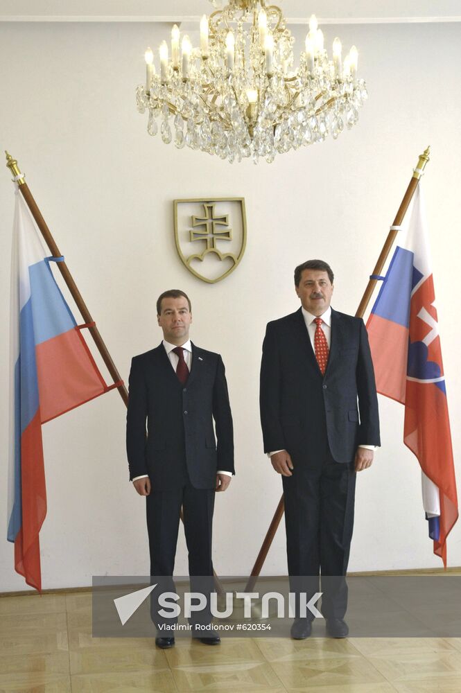 Dmitry Medvedev's visit to Slovakia: Day 2