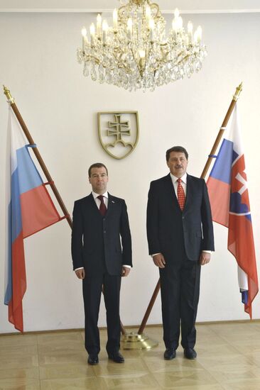 Dmitry Medvedev's visit to Slovakia: Day 2