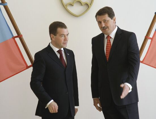 Dmitry Medvedev's visit to Slovakia: Day 2