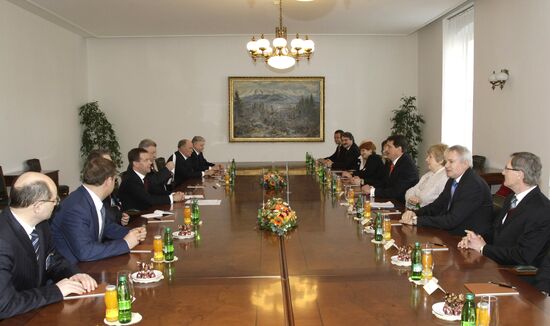 Dmitry Medvedev's visit to Slovakia: Day 2