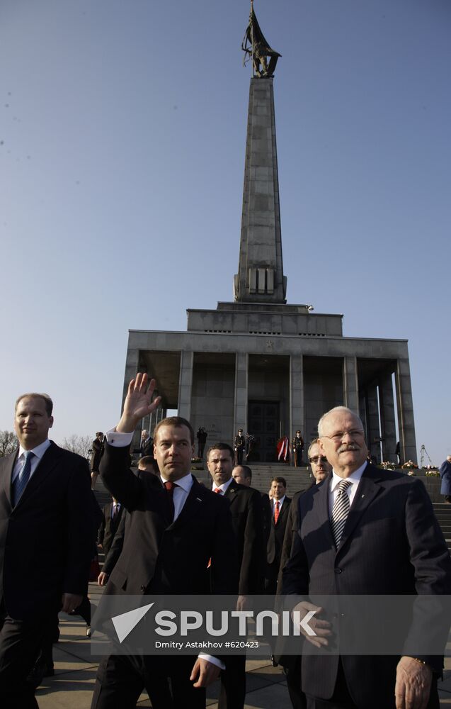 Dmitry Medvedev's visit to Slovakia: Day 2