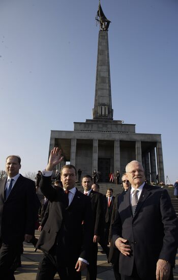 Dmitry Medvedev's visit to Slovakia: Day 2