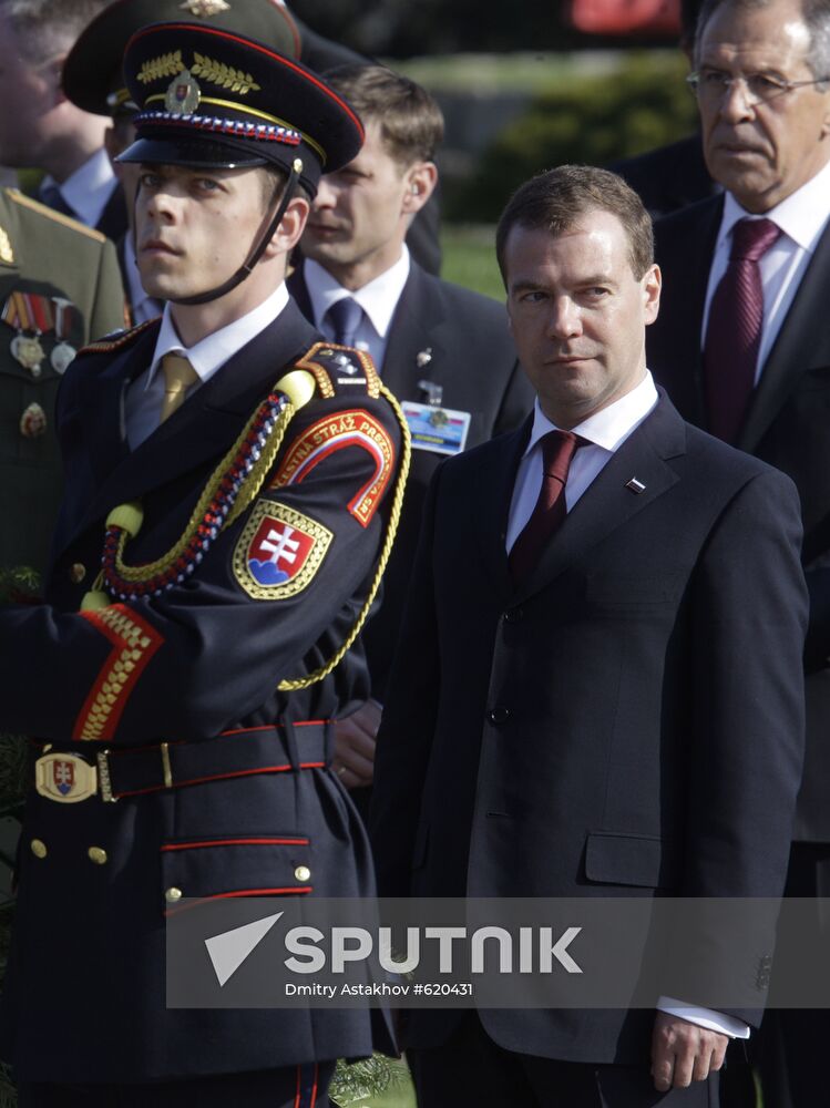 Dmitry Medvedev's visit to Slovakia: Day 2