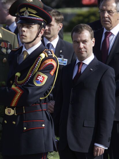 Dmitry Medvedev's visit to Slovakia: Day 2