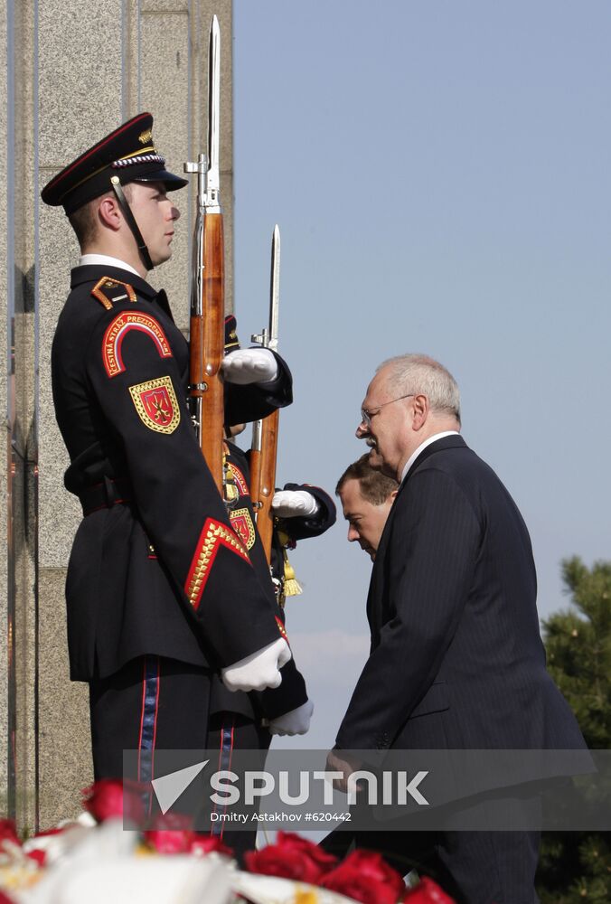 Dmitry Medvedev's visit to Slovakia: Day 2