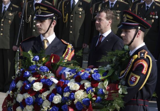 Dmitry Medvedev's visit to Slovakia: Day 2