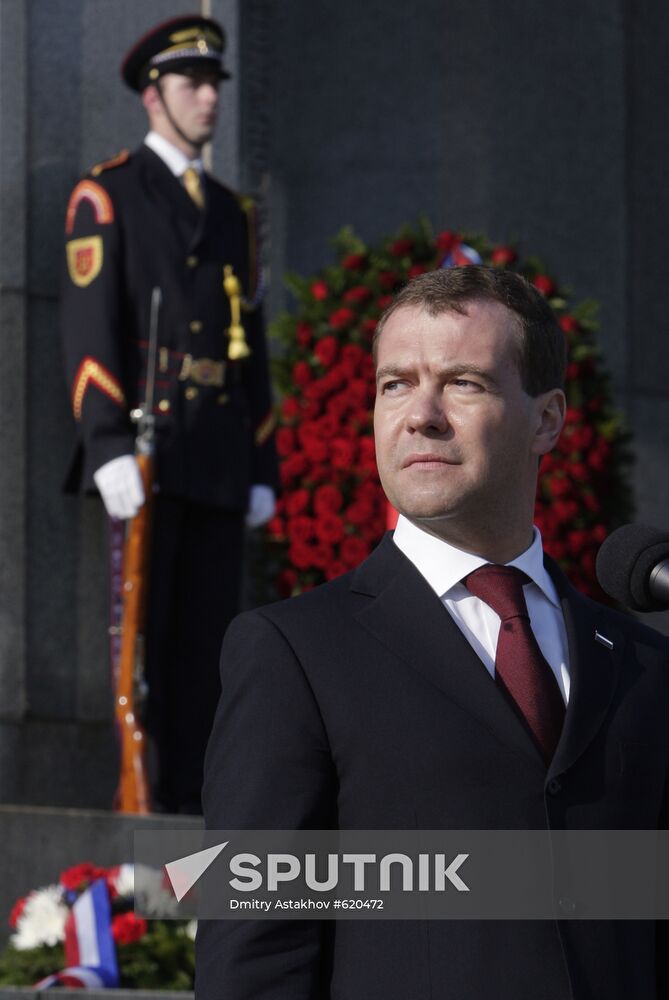 Dmitry Medvedev's visit to Slovakia: Day 2