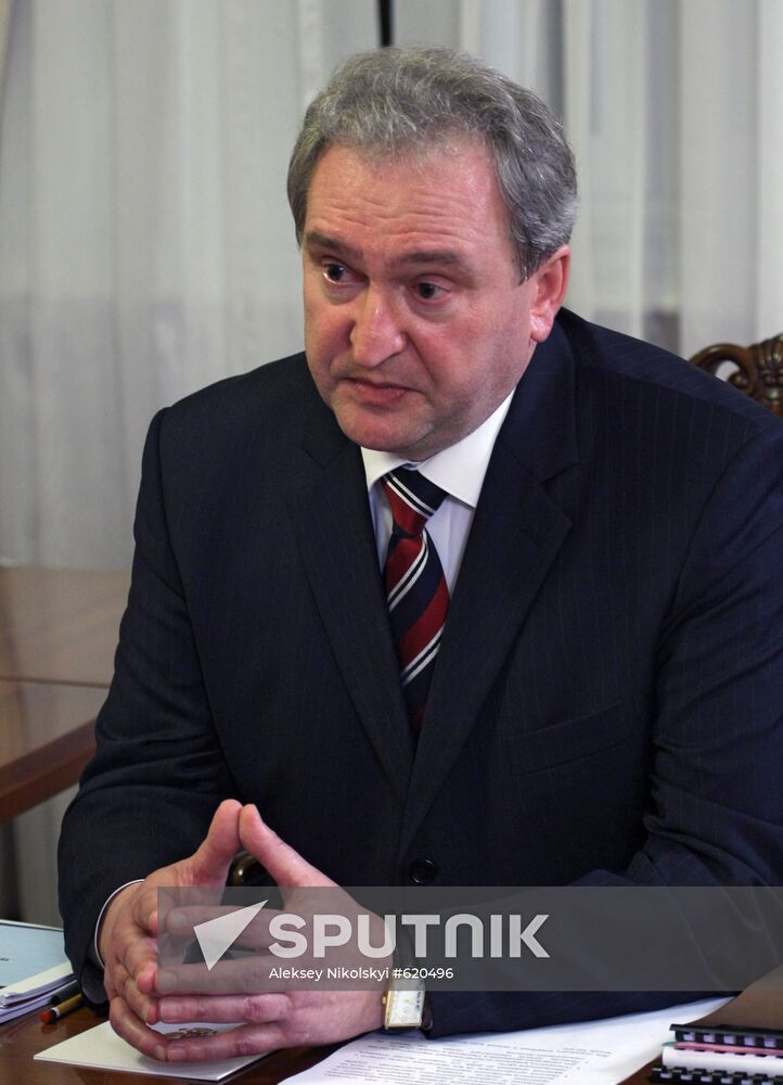 Smolensk Region Governor Sergei Antufyev