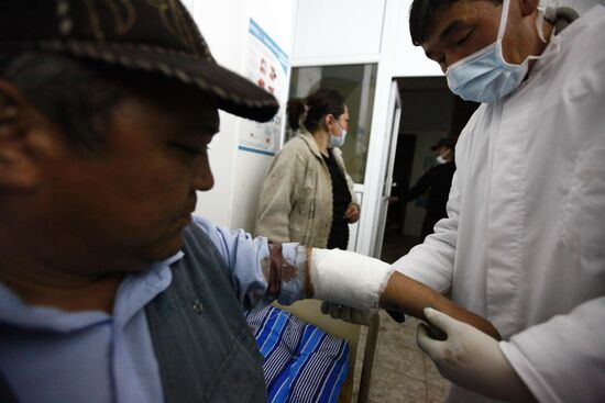 Clashes sweep through Bishkek