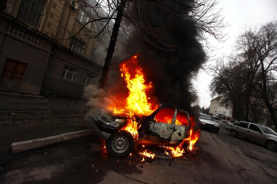 Clashes sweep through Bishkek