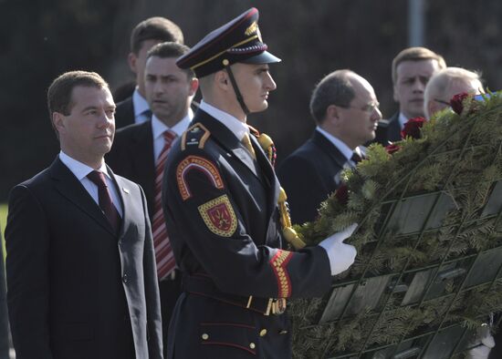 Dmitry Medvedev's visit to Slovakia: Day 2