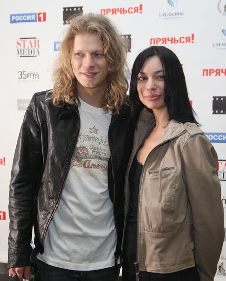 Roman Arkhipov with companion