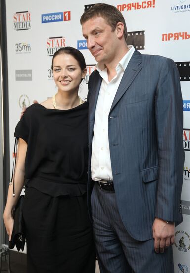 Marina Aleksandrova and producer Vlad Ryashin