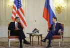 Dmitry Medvedev meets Barack Obama