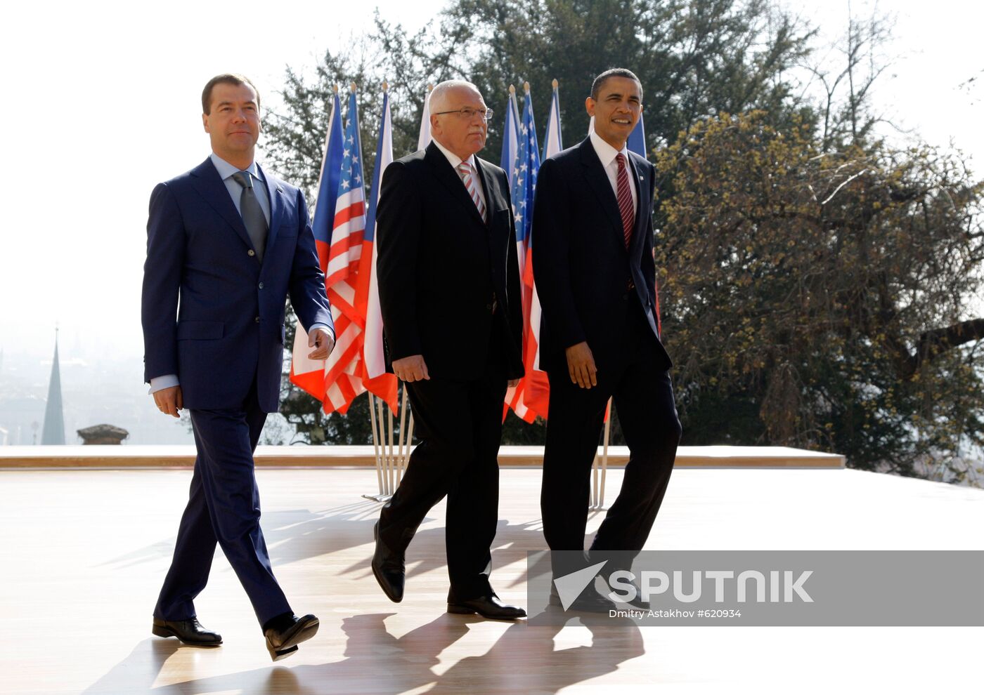 Dmitry Medvedev, Barack Obama's talks