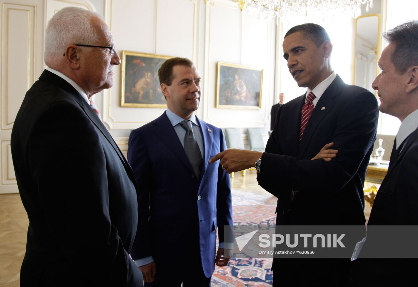 Dmitry Medvedev, Barack Obama's talks