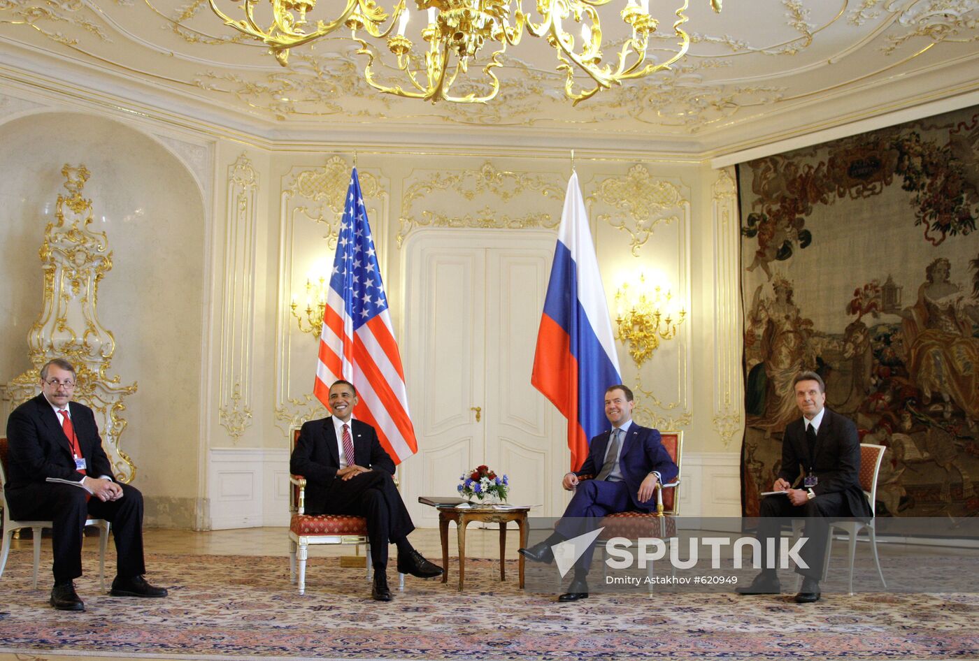 Dmitry Medvedev, Barack Obama's talks