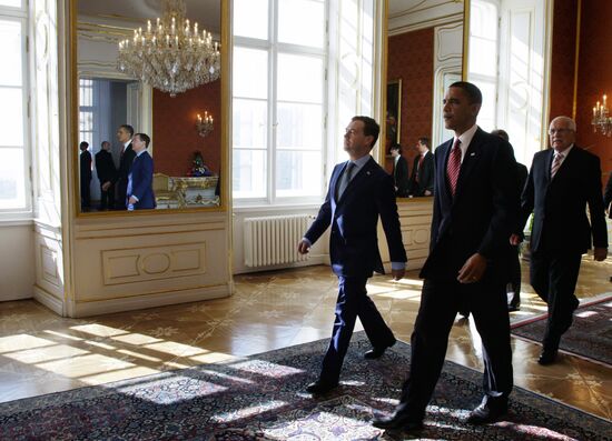 Dmitry Medvedev, Barack Obama's talks