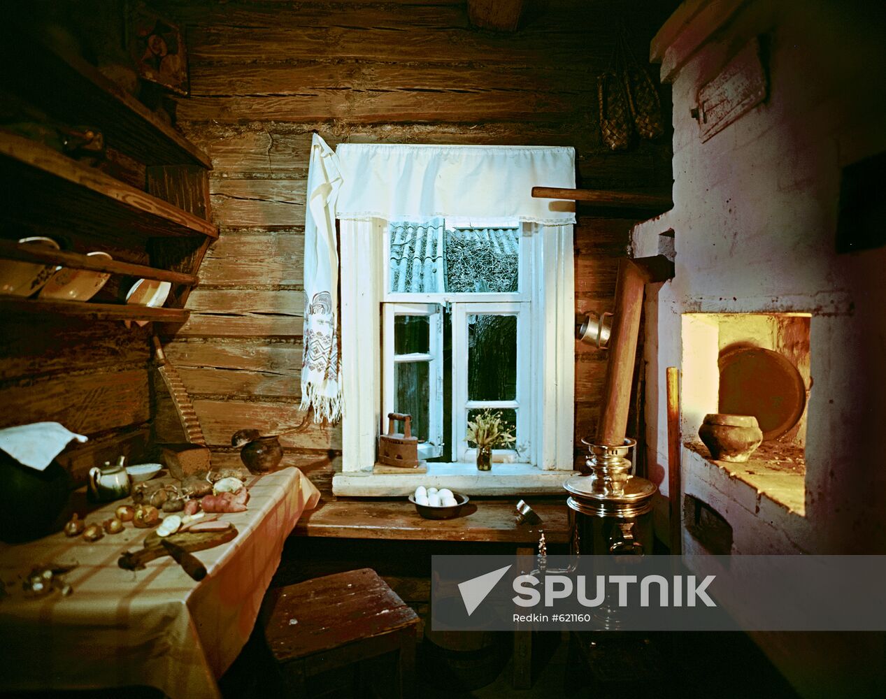 Inside Sergei Yesenin's house
