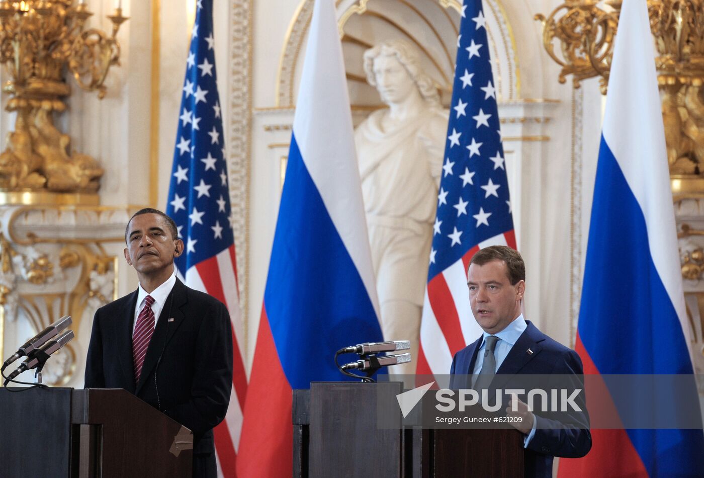 Medvedev and Obama's joint news conference