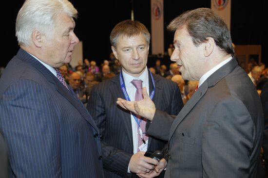 Valery Golubev, Oleg Andreyev and Reiner Hartmann