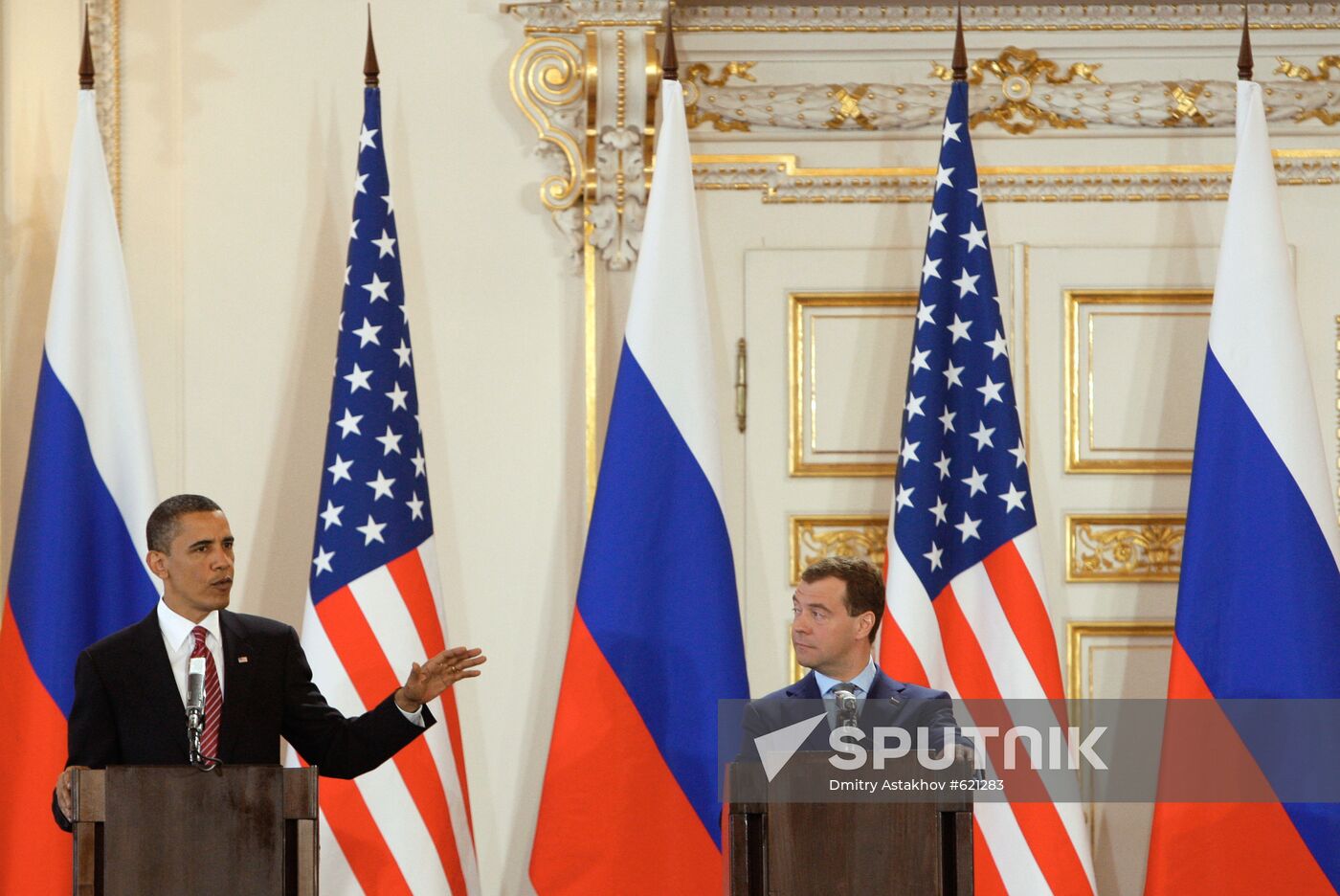 Joint news conference by Dmitry Medvedev and Barack Obama